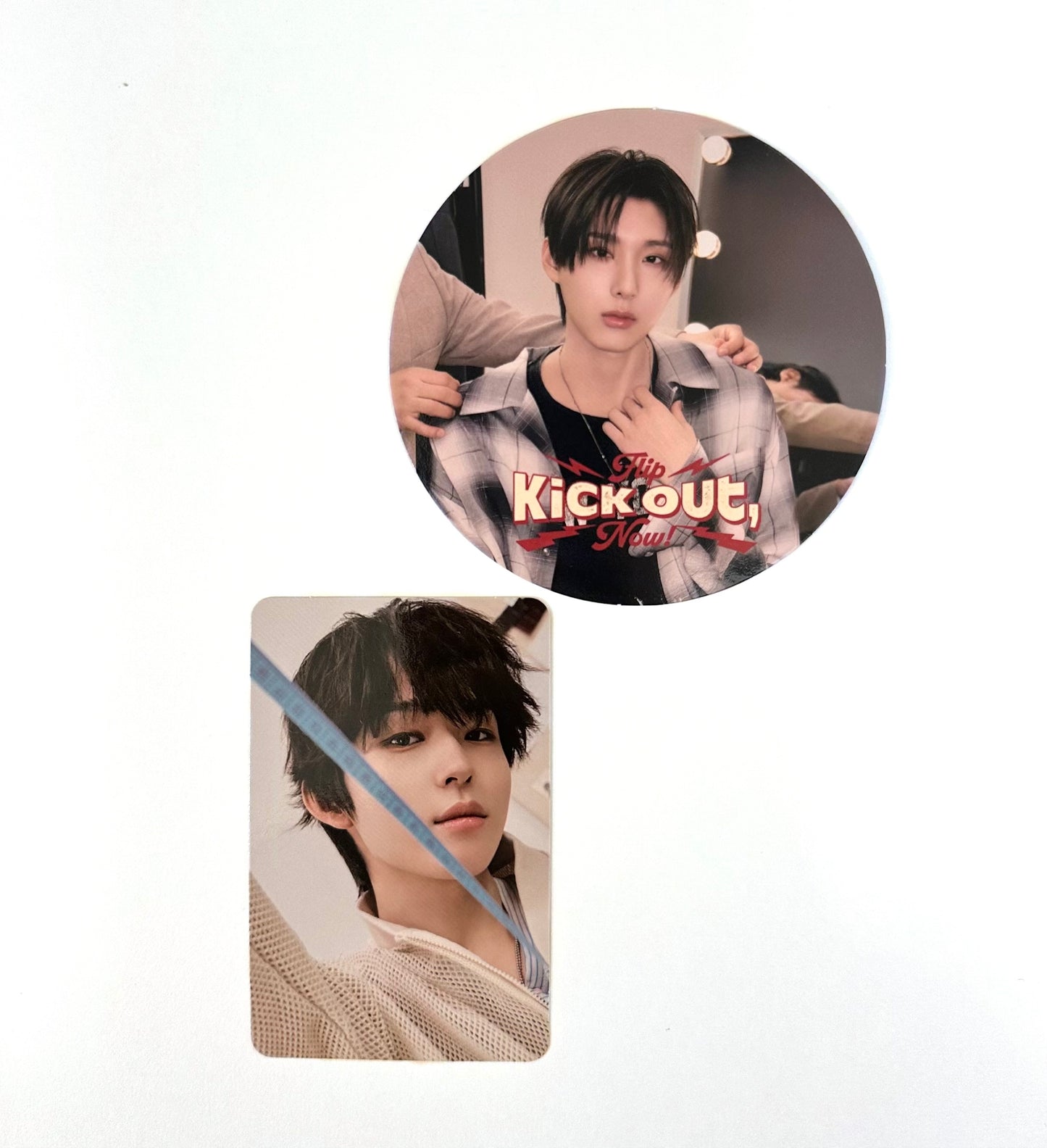 KickFlip photocard & mini coaster [Kick Out,Flip Now!]