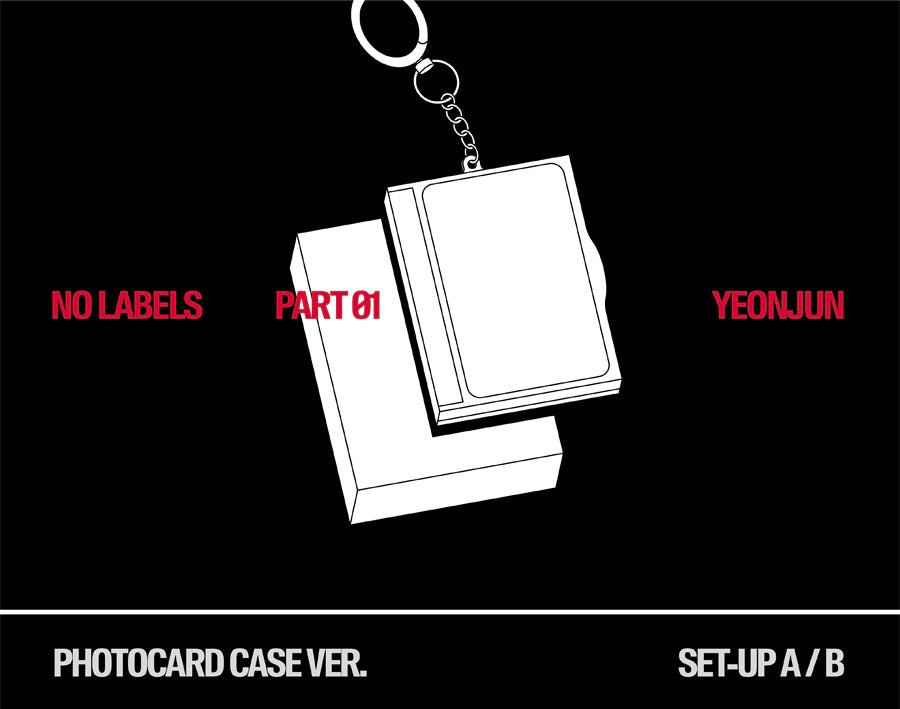 YEONJUN - NO LABELS: PART 01 [PHOTOCARD CASE VER. - RANDOM COVER]