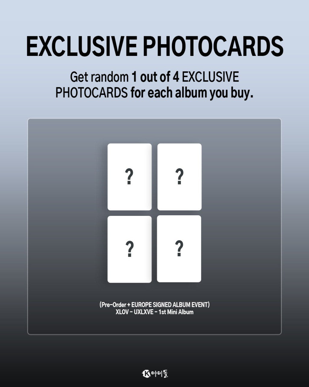 XLOV-UXLXVE + EUROPE SIGNED ALBUM EVENT