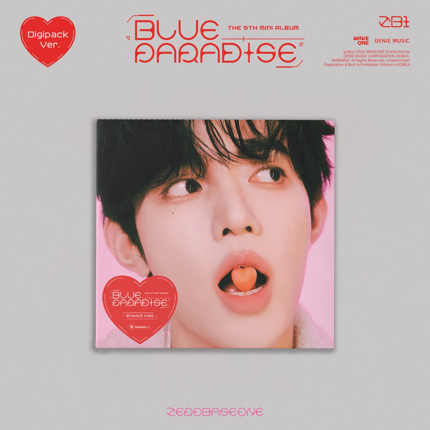 ZEROBASEONE - BLUE PARADISE [DIGIPACK VER.]
