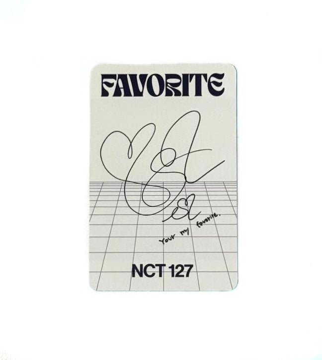 NCT 127 Taeyong photocard [Favorite(catharsis ver.)]