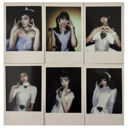 IVE Music Korea Lucky Draw Event polaroids [Ive Switch]