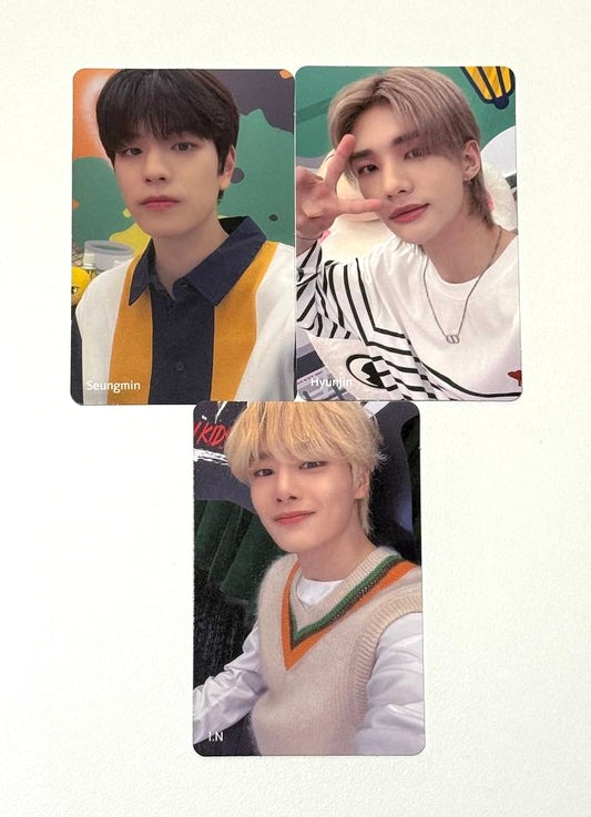 Stray Kids X Shinhan Card Promotional Gift Event Photocards