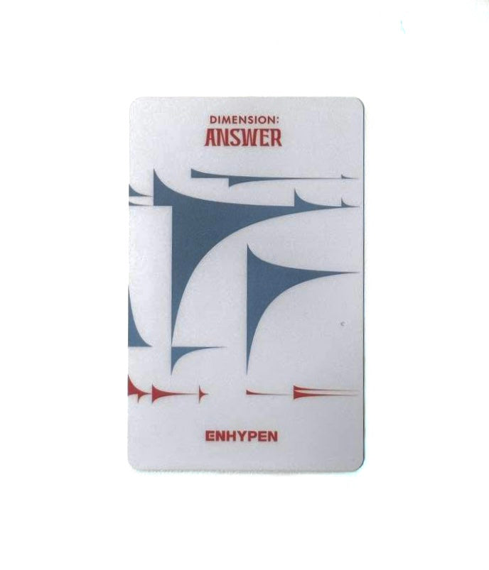 ENHYPEN Jake Powerstation Lucky Draw photocard [Dimension : Answer]