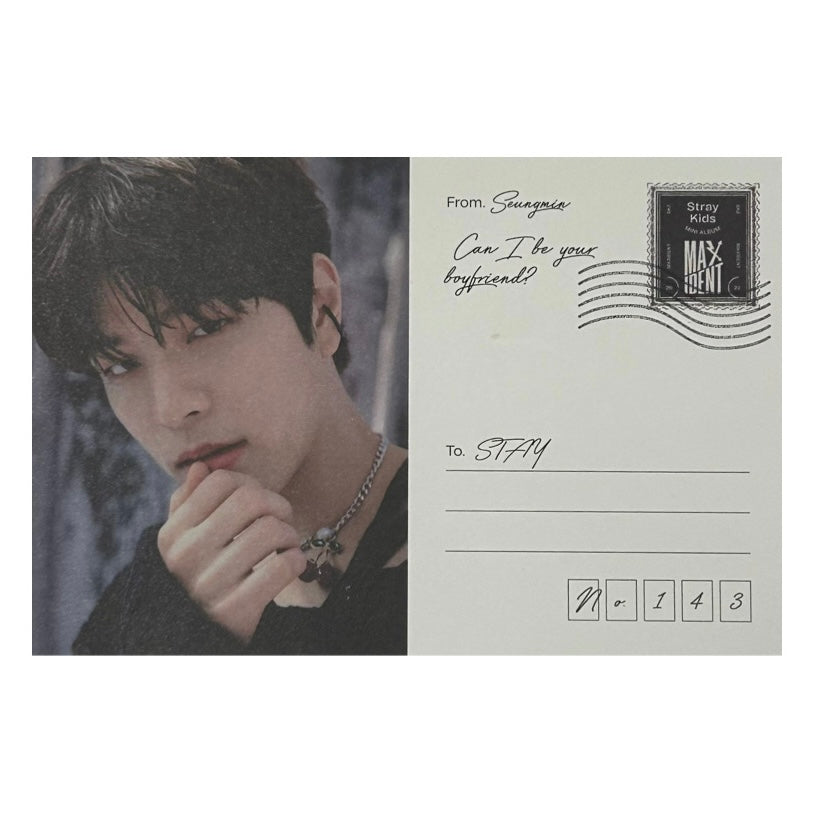 Stray Kids Seungmin love letter [Maxident]