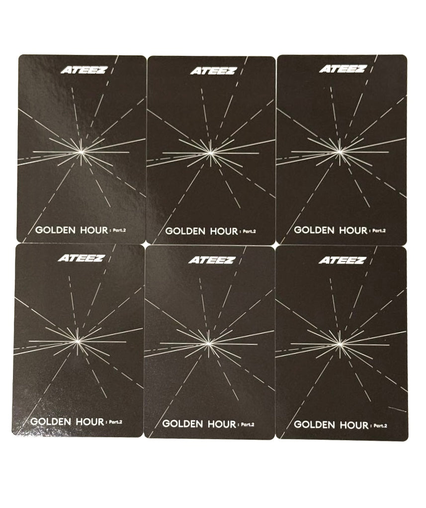 ATEEZ photocards [Golden Hour : Part.2 (digipack ver.)]