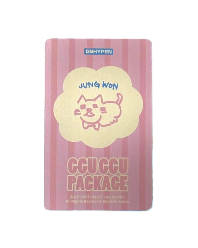 ENHYPEN Jungwon photocard [GGU GGU package]