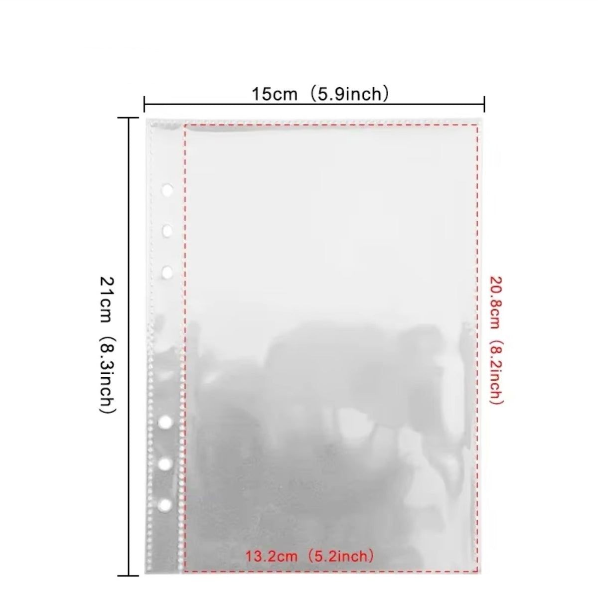 A5 Pages 1-grid For Binder (21cm x 15.4cm)