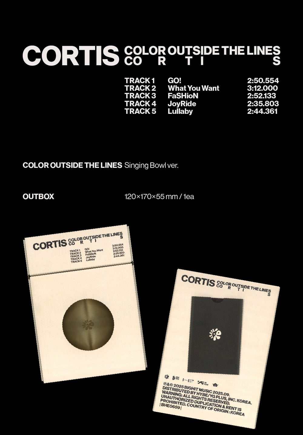 CORTIS - COLOR OUTSIDE THE LINES [SINGING BOWL VER.]