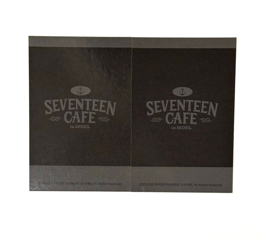 SEVENTEEN polaroids [Seventeen Cafe in Seoul]