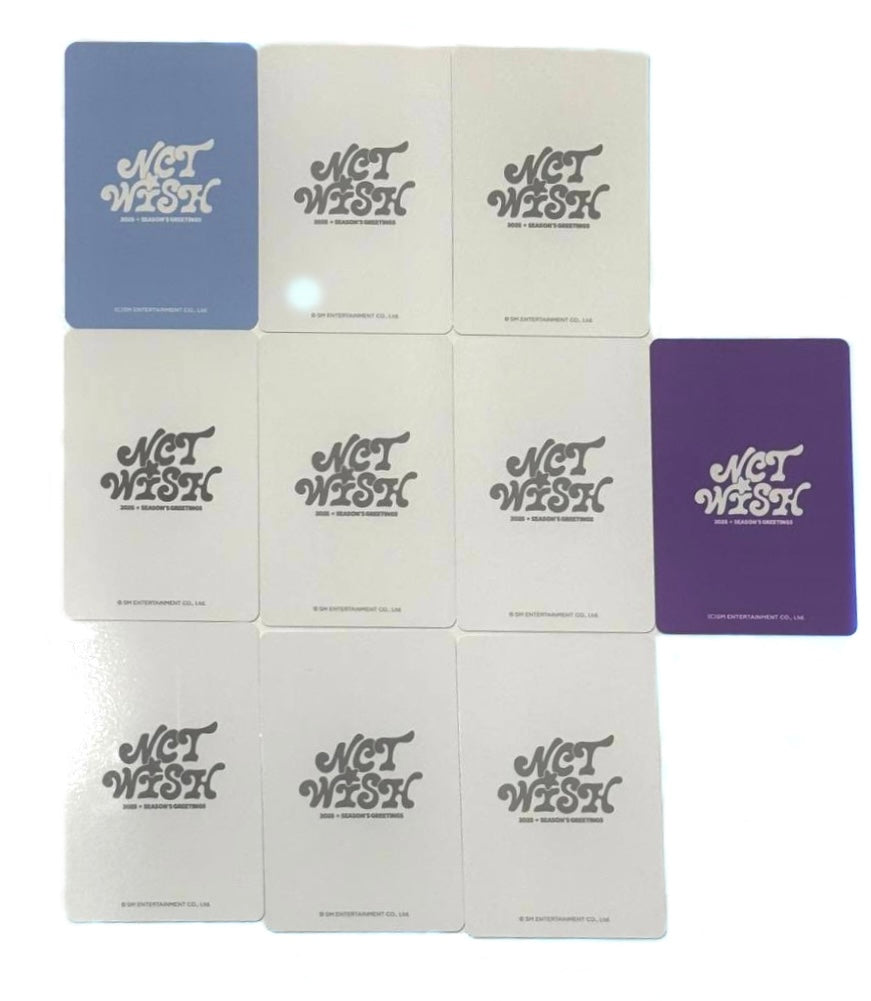 NCT Wish photocards [2025 Season’s greeting]