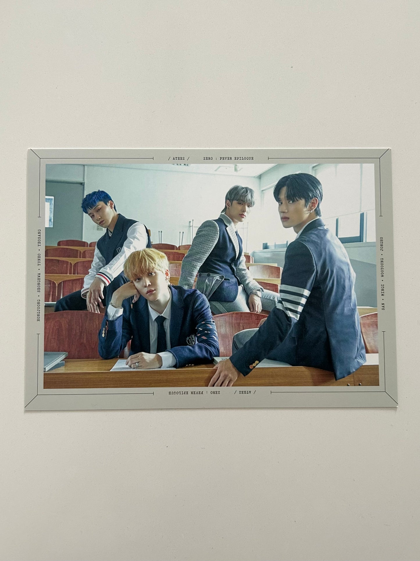 ATEEZ pastkartes [Zero: Fever Epilogue]