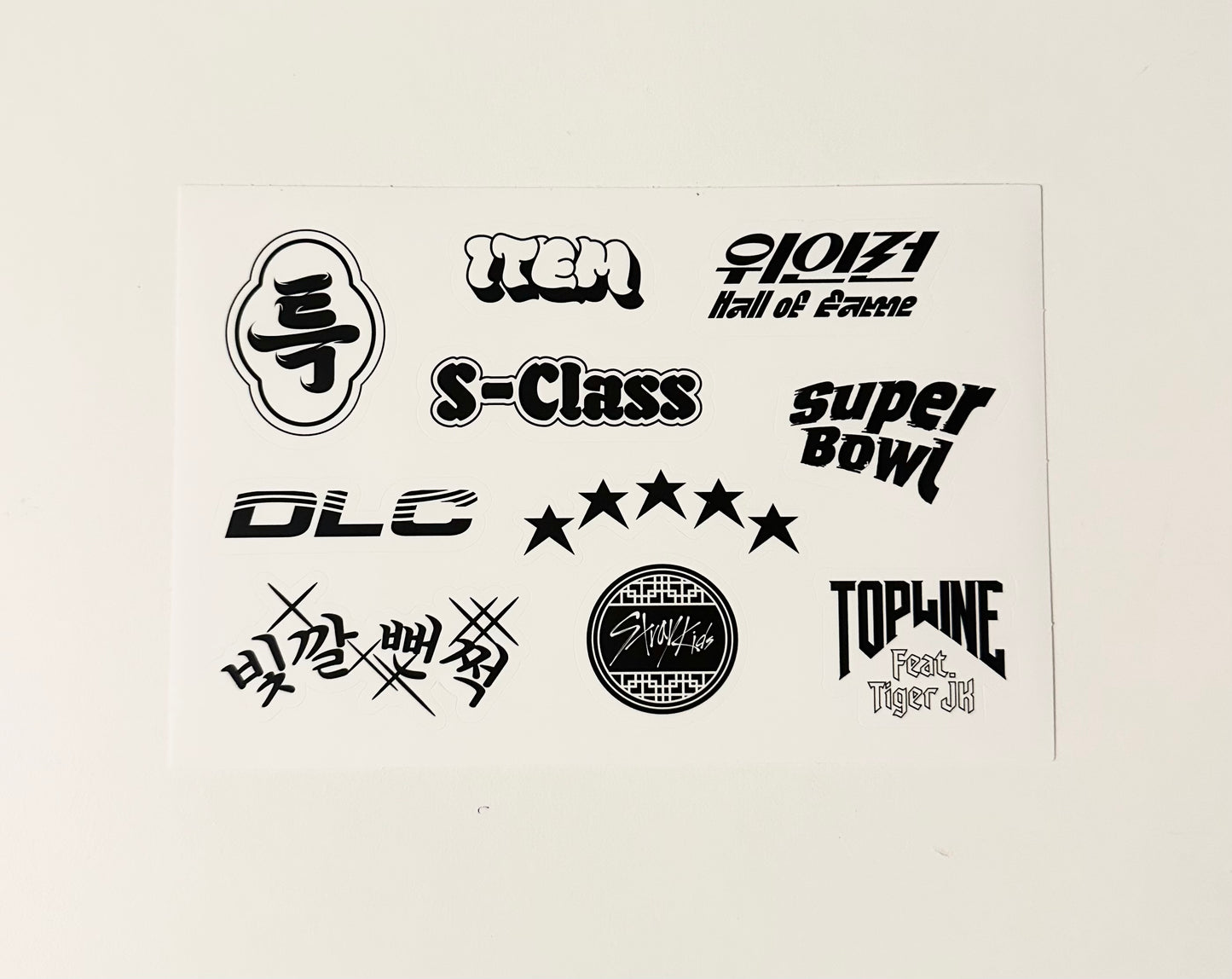 Stray Kids Official stickers [5-Star]