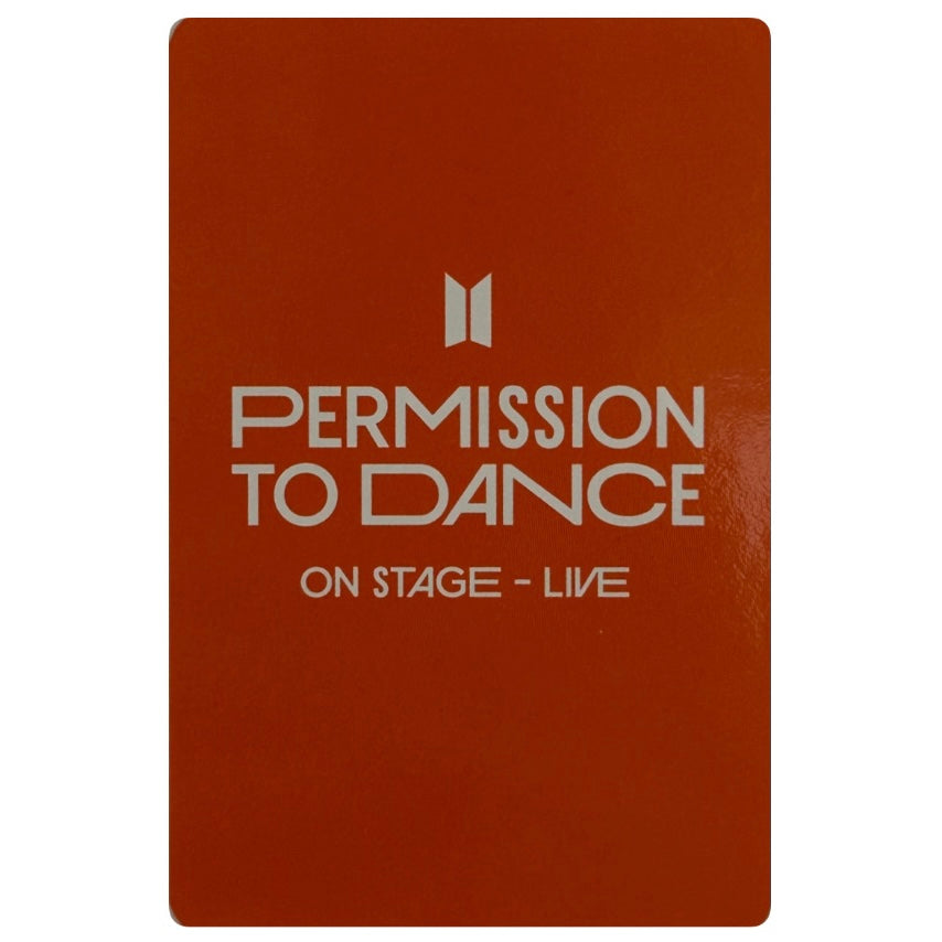 BTS Music Korea POB Fotokartes [Permission To Dance On Stage - Live]