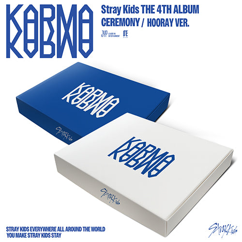 STRAY KIDS - 4집 KARMA [CEREMONY VER. / HOORAY VER.]
