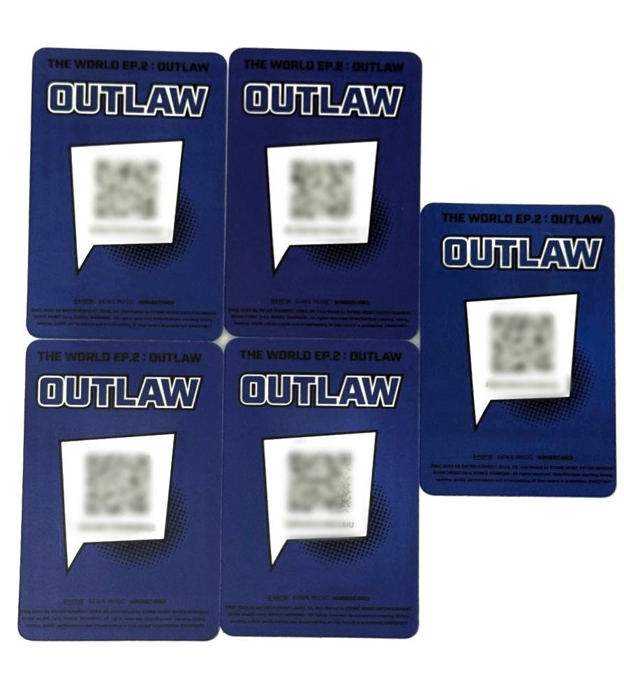 ATEEZ photocards [The World EP.2 : Outlaw (platform ver.)]