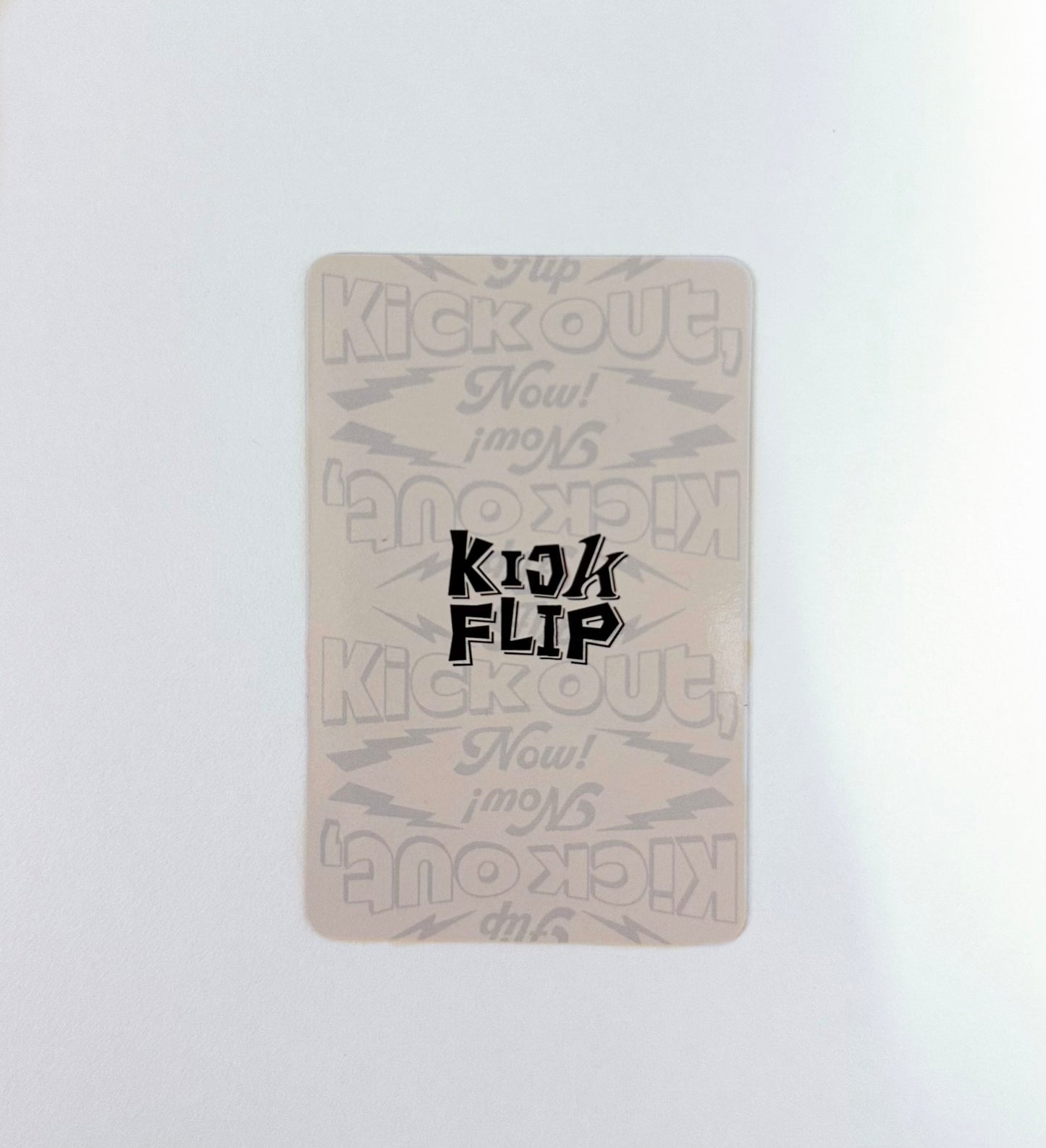 KickFlip Music Korea POB photocards [Kick Out,Flip Now!]