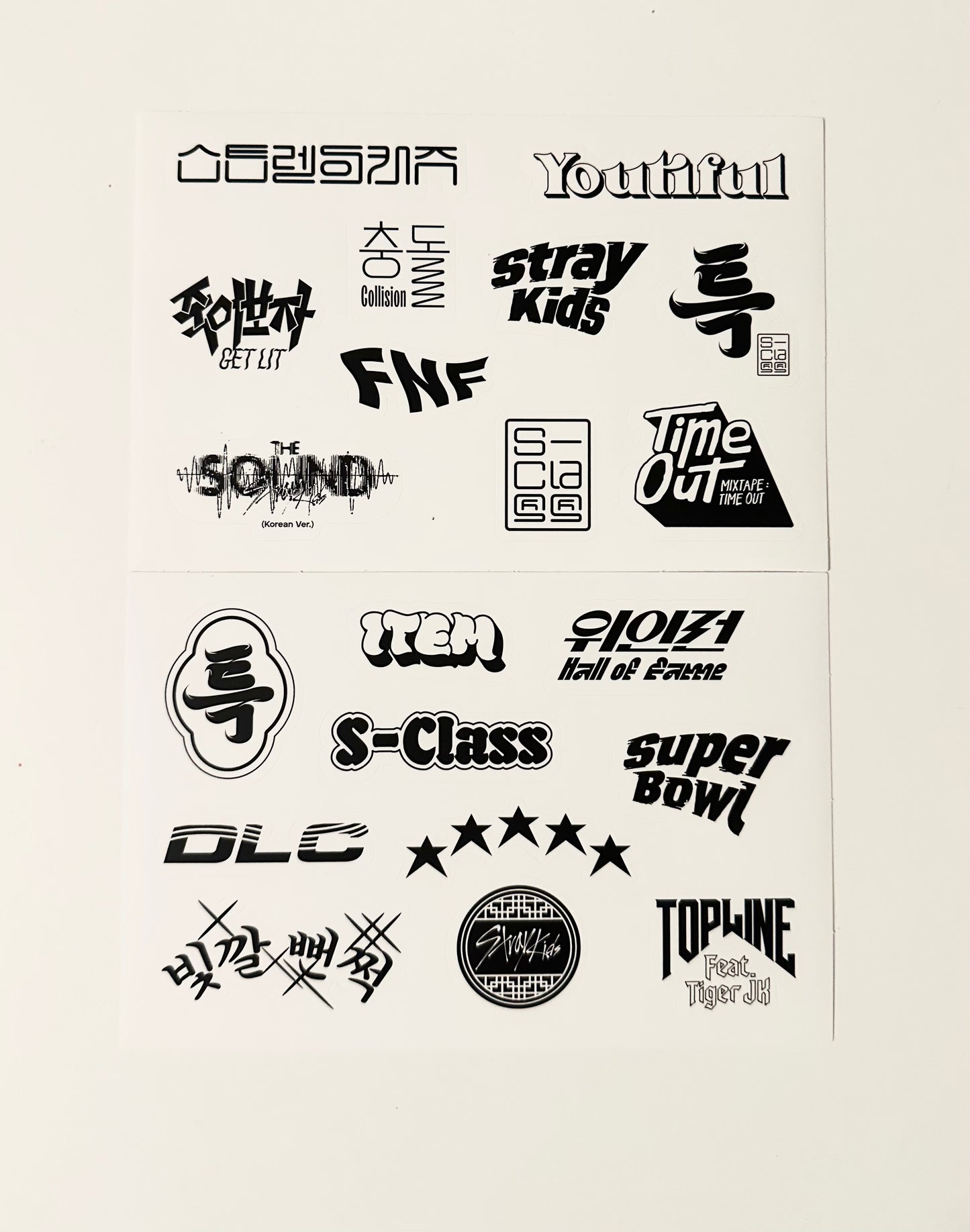 Stray Kids Official stickers [5-Star]