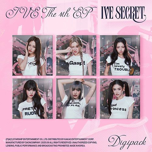 IVE - IVE SECRET [Digipack Ver. - Random Cover]