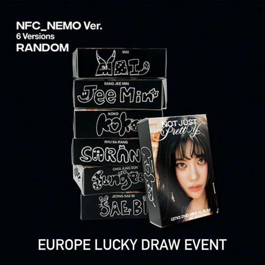 (PRE-ORDER) IZNA - NOT JUST PRETTY [NFC_NEMO VER.] + EUROPE LUCKY DRAW EVENT