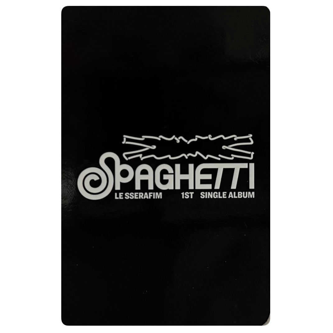 Le Sserafim Music Korea Fansign Event Photocards [Spaghetti]