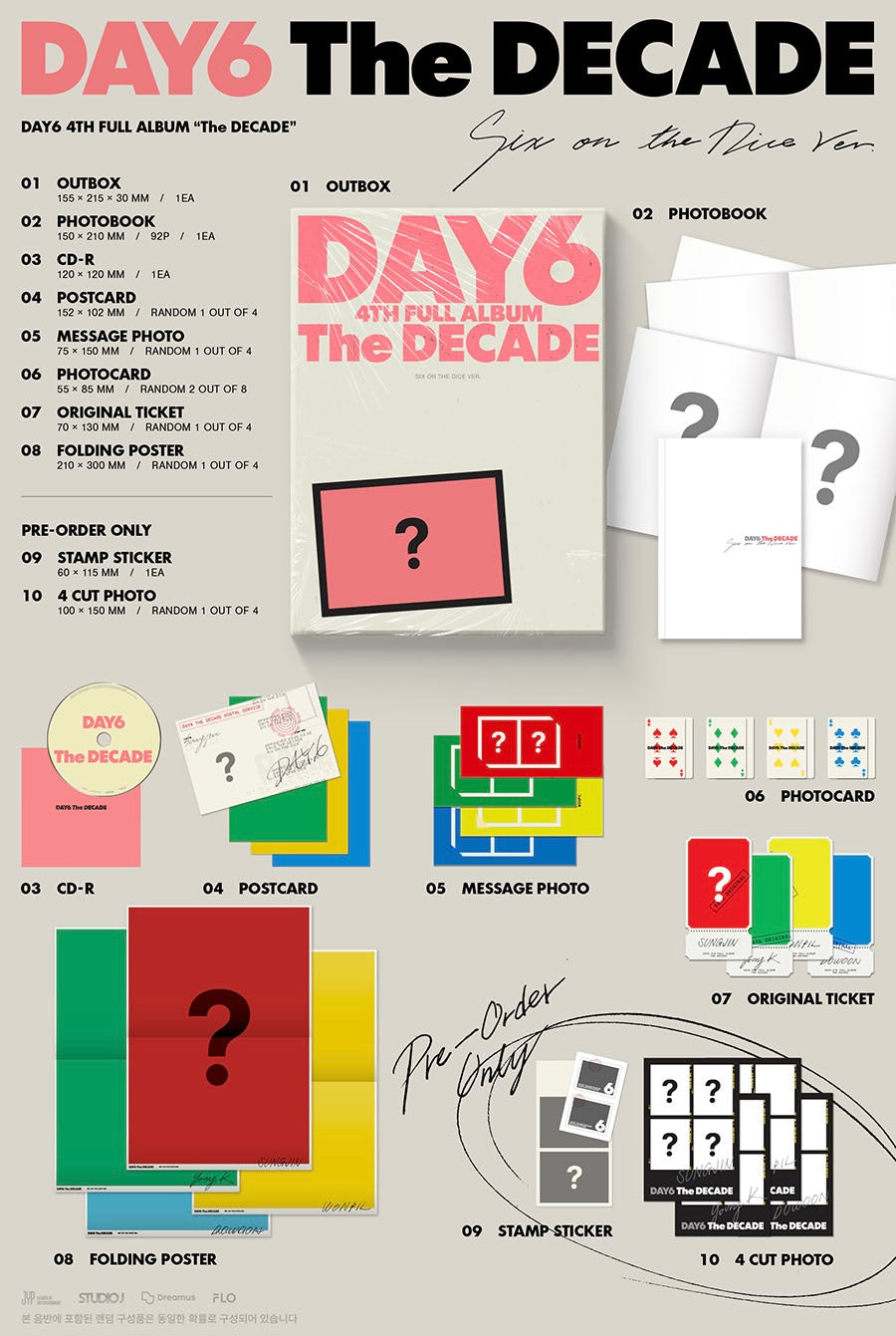 DAY6 - THE DECADE [RANDOM COVER]