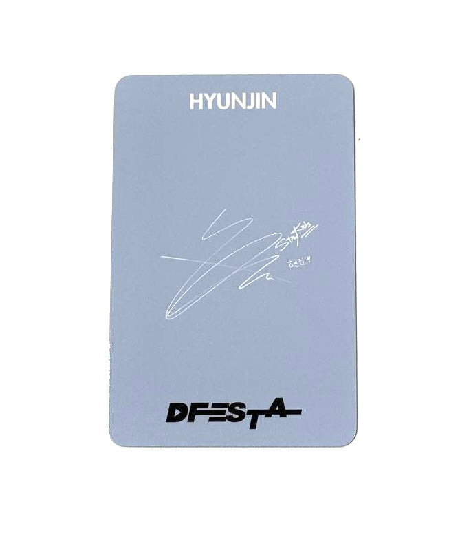 Stray Kids Hyunjin photocard [Dicon D’Festa]