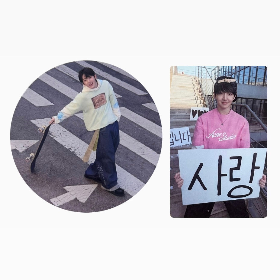 KickFlip photocard & mini coaster [My First Kick]