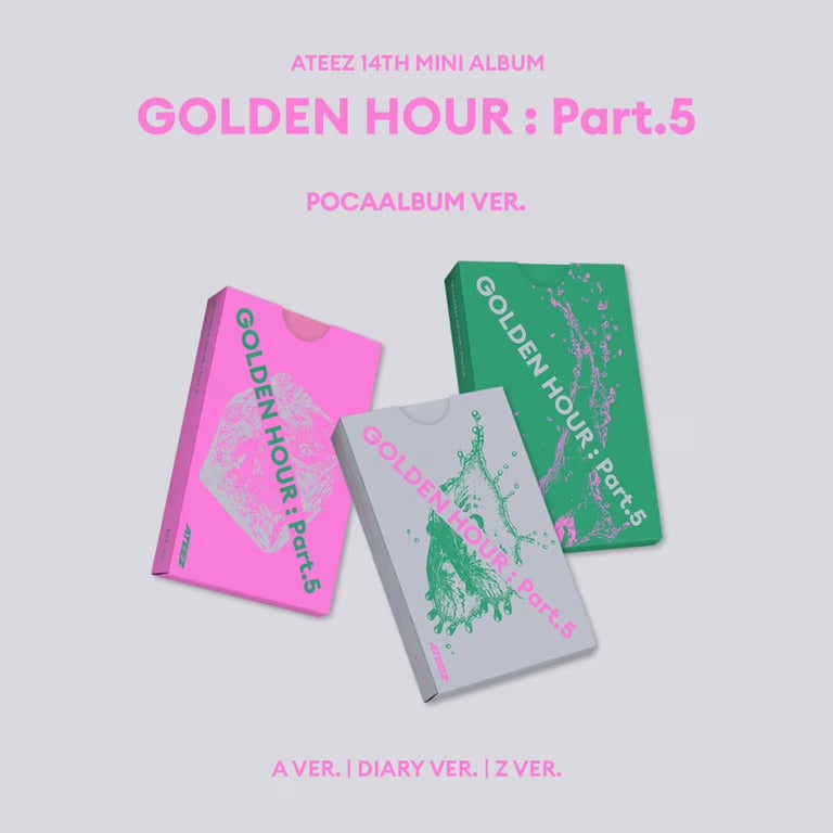 ATEEZ - GOLDEN HOUR : PART.5 [POCA ALBUM]