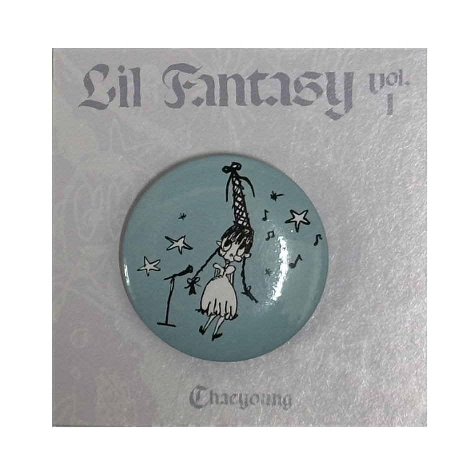 Chaeyoung POB pin button [Lil Fantasy vol.1]