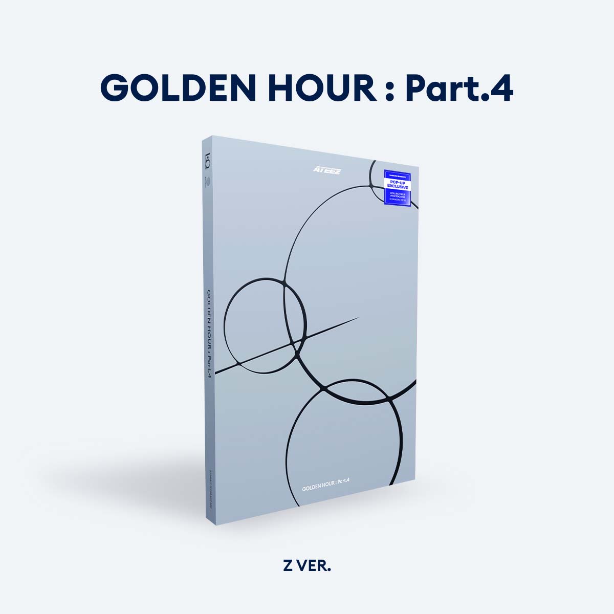 ATEEZ - GOLDEN HOUR : PART.4 [EUROPE POP-UP EXCLUSIVE]