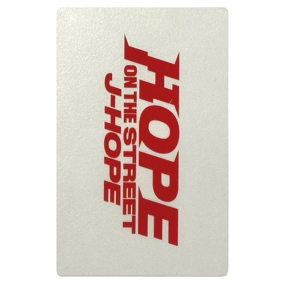 J-Hope (BTS) Caurspīdīgā Logo Fotokarte [Hope On The Street]