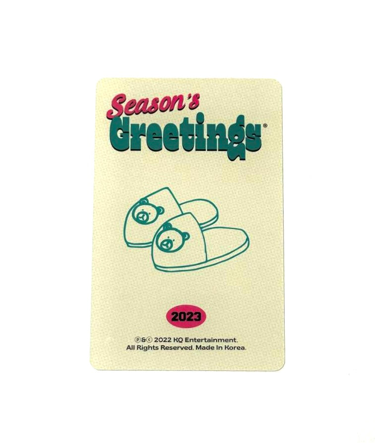 ATEEZ Jongho photocard [2023 Season’s Greeting]