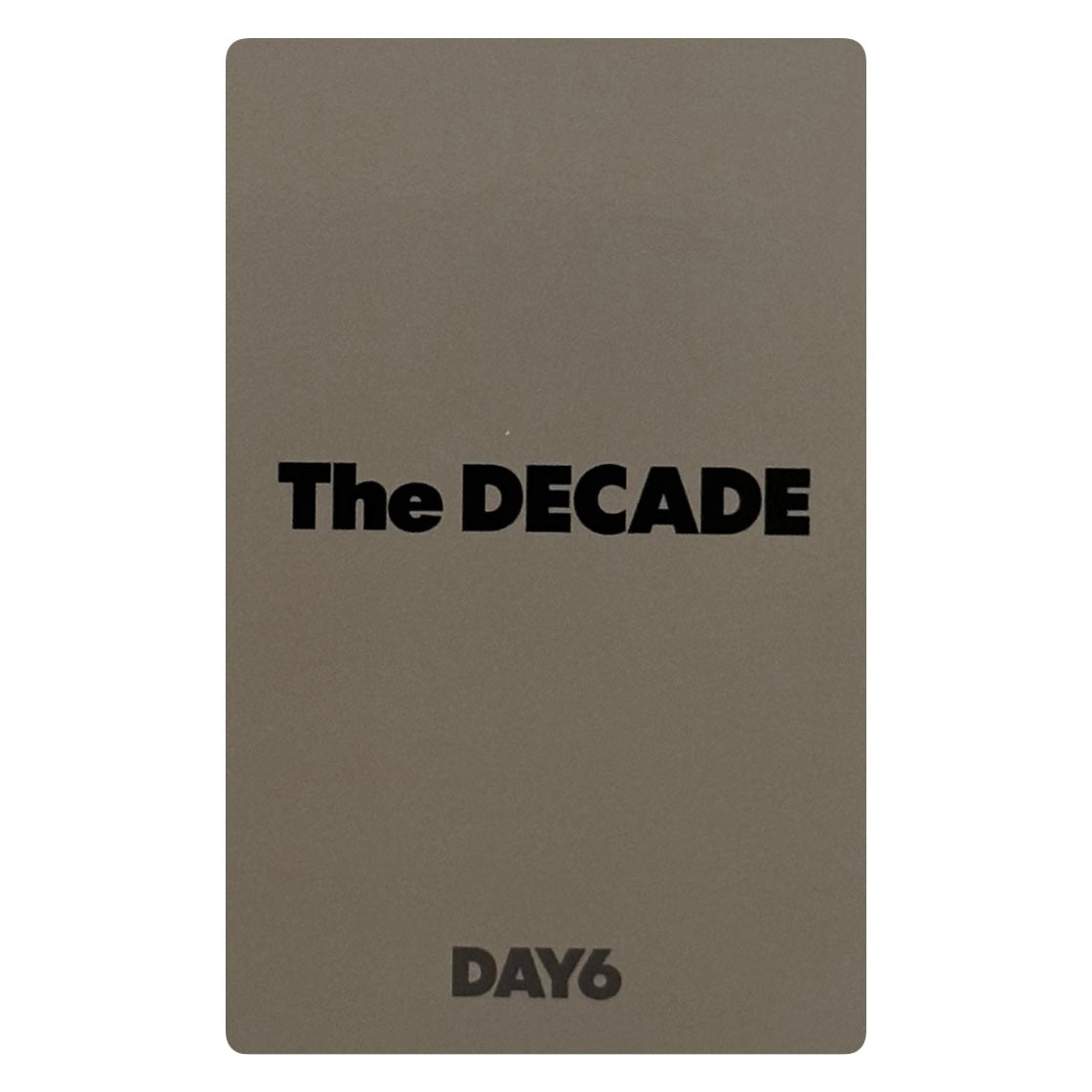 DAY6 Music Korea POB photocards [The Decade]