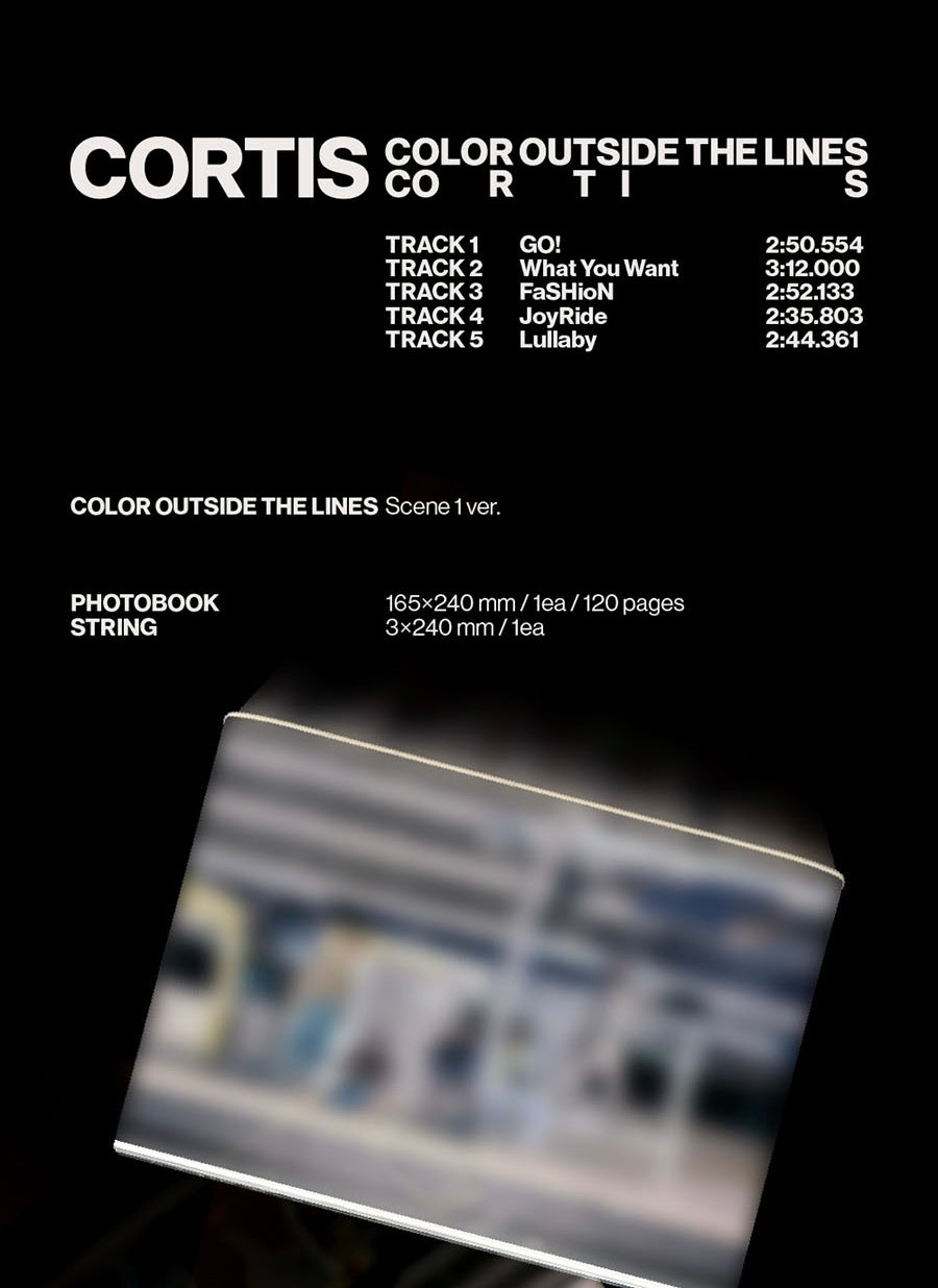 CORTIS - COLOR OUTSIDE THE LINES [RANDOM COVER]