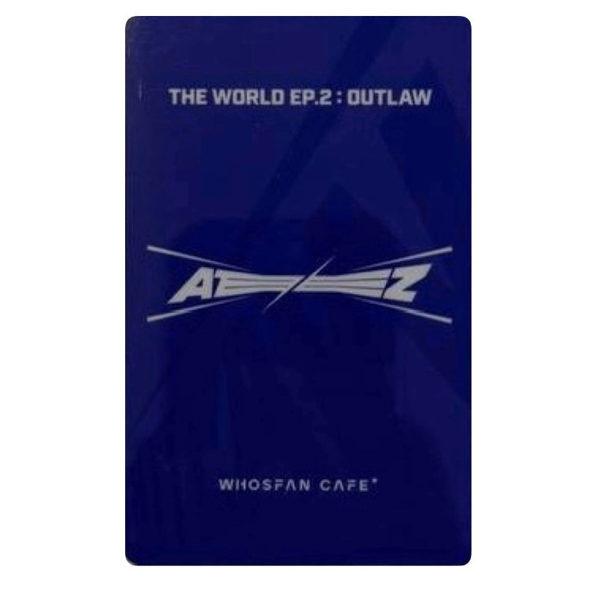Ateez Whosfan Cafe Photocards [The World EP.2:Outlaw]