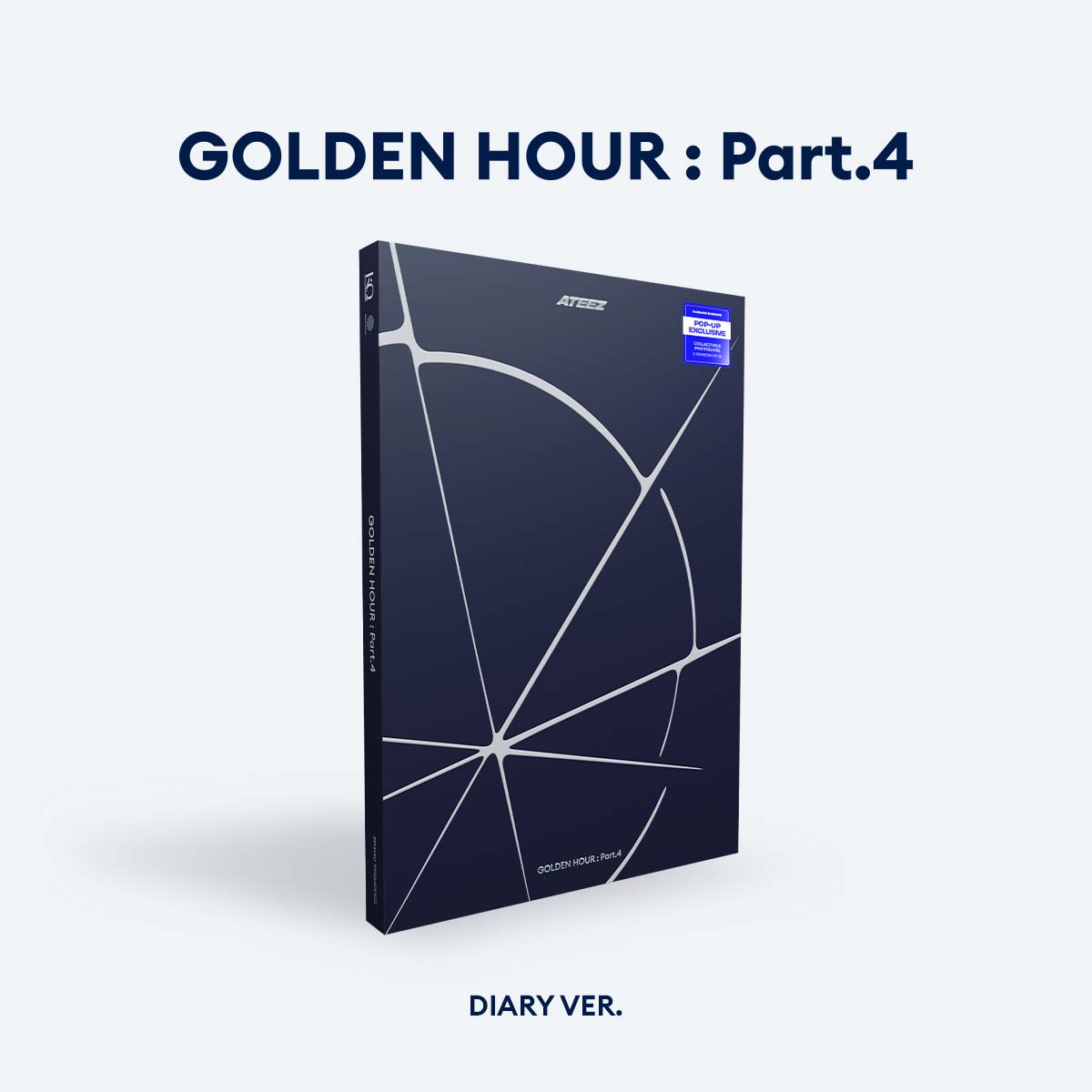 ATEEZ - GOLDEN HOUR : PART.4 [EUROPE POP-UP EXCLUSIVE]