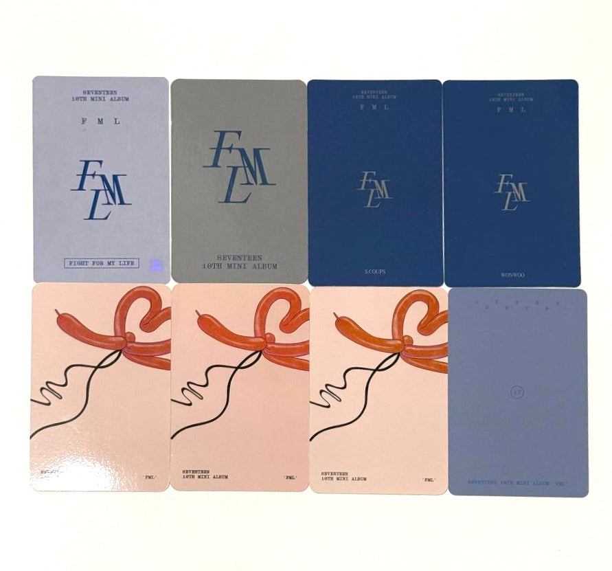 SEVENTEEN photocards [FML]