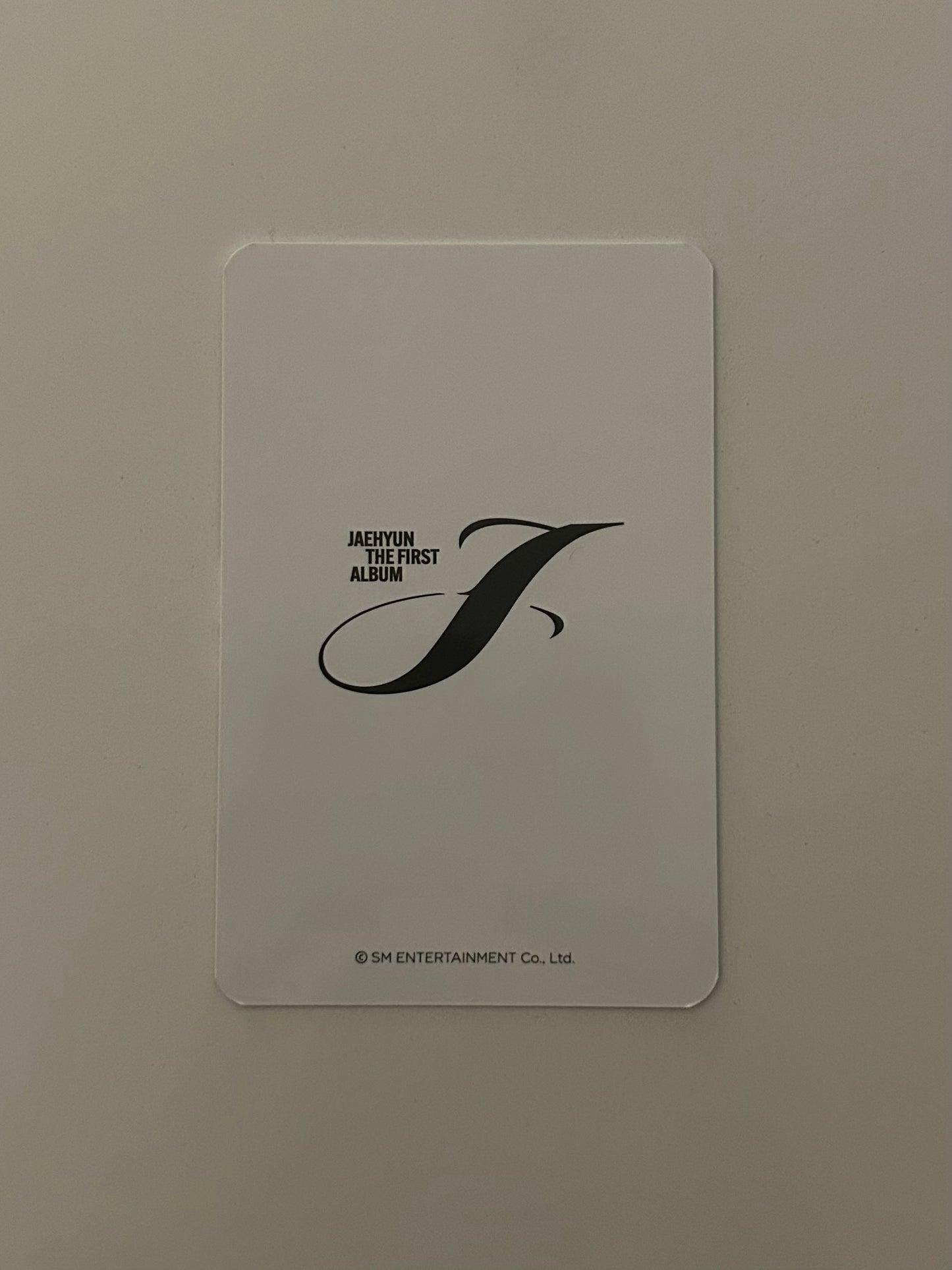 Jaehyun Music Korea POB Photocard [J]