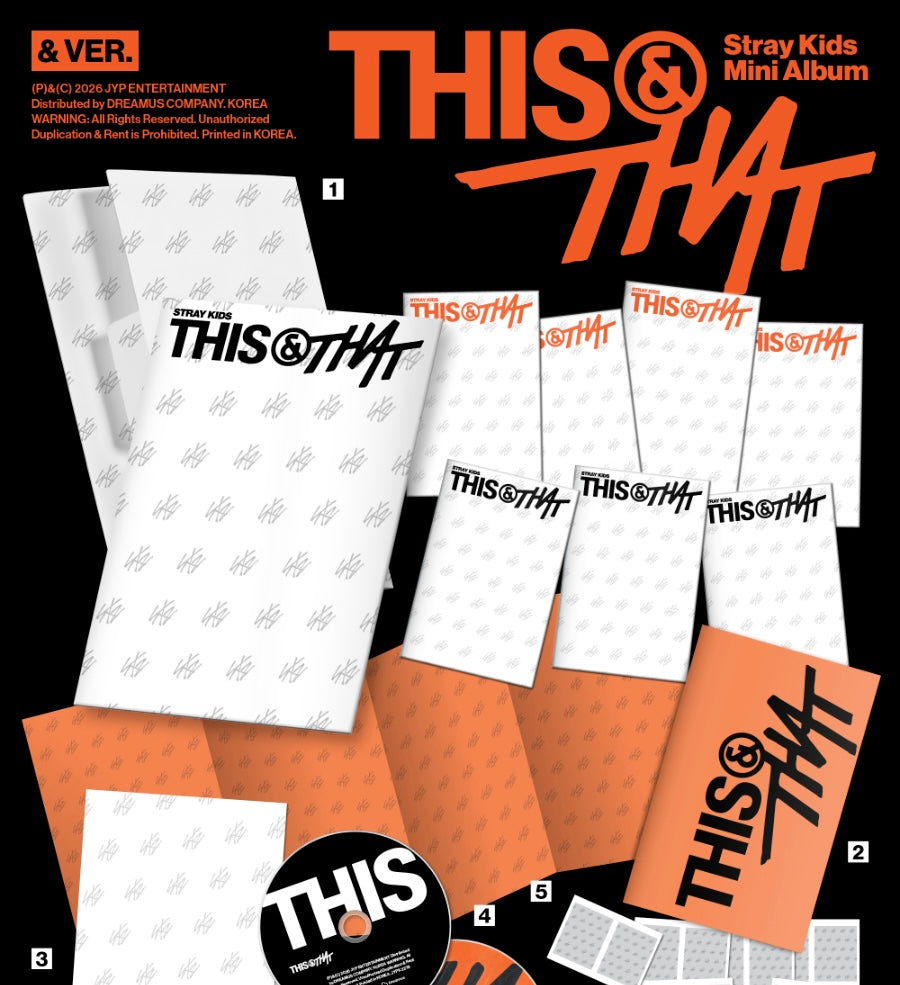 STRAY KIDS - THIS & THAT [& VER.]