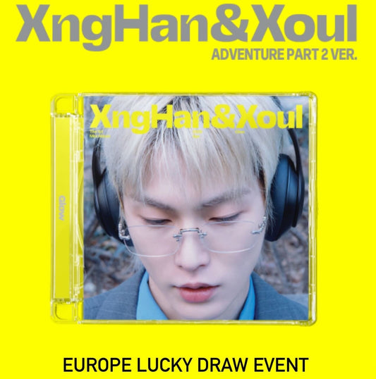 (EUROPE LUCKY DRAW EVENT) XNGHAN&XOUL - GLOW [ADVENTURE PART 2 VER.]
