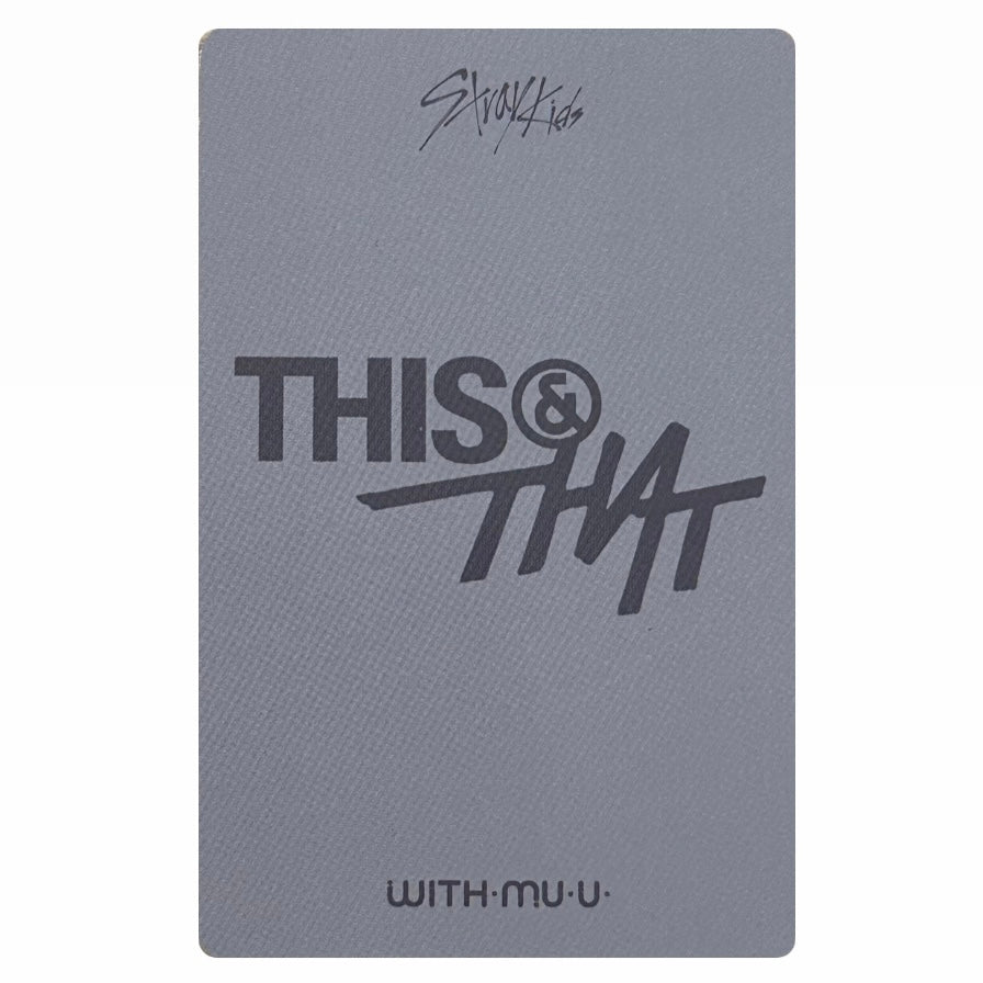 Stray Kids Withmuu POB Photocards [This & That]