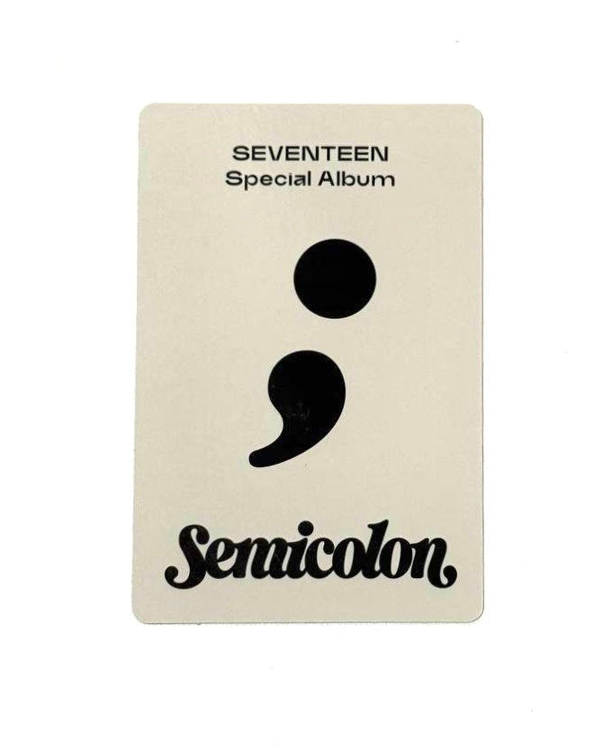 SEVENTEEN The8 photocard [Semicolon]