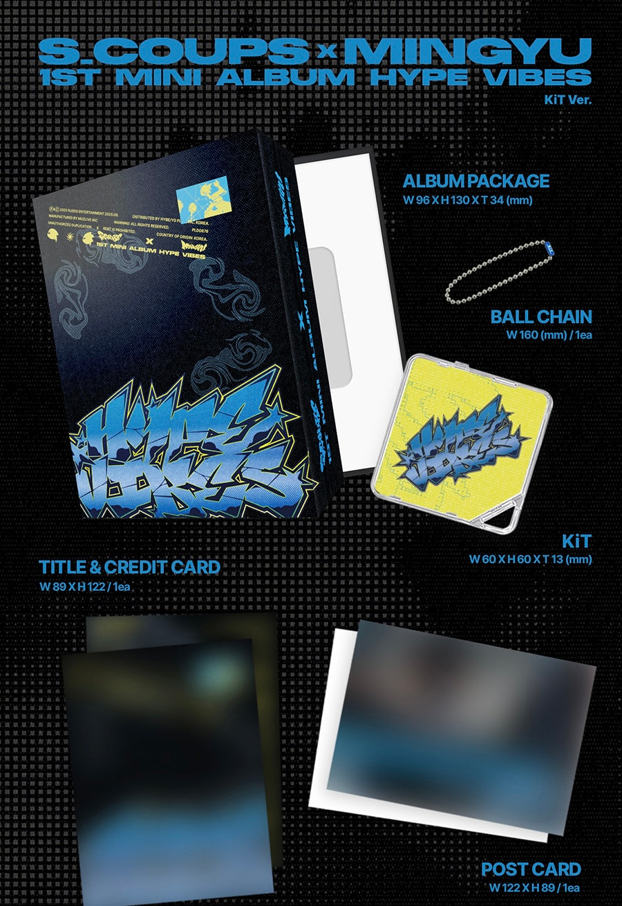 S.COUPS X MINGYU - HYPE VIBES [KIT VER.]