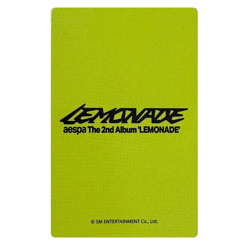 Aespa Apple Music POB Photocards [Lemonade]