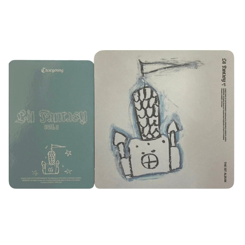 Chaeyoung Music Korea POB mini postcard & photocard set [Lil Fantasy vol.1]