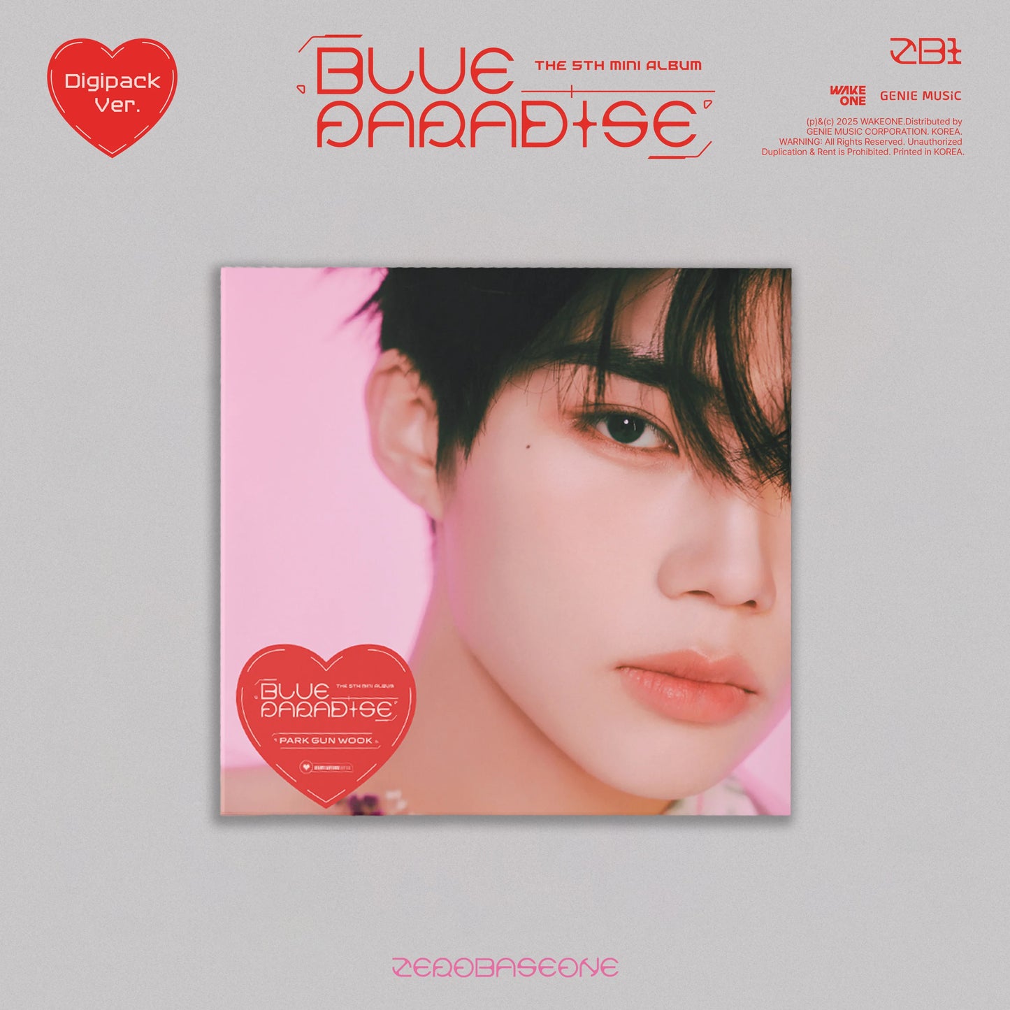 ZEROBASEONE - BLUE PARADISE [DIGIPACK VER.]