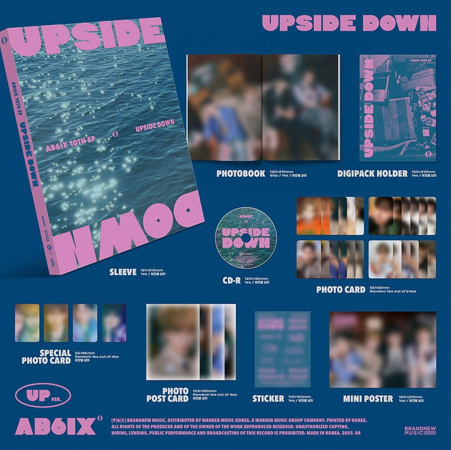 AB6IX - UPSIDE DOWN [PHOTOBOOK VER. - RANDOM COVER]