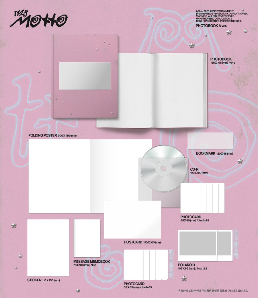ITZY - MOTTO [FOTOGRĀMATAS VER.]