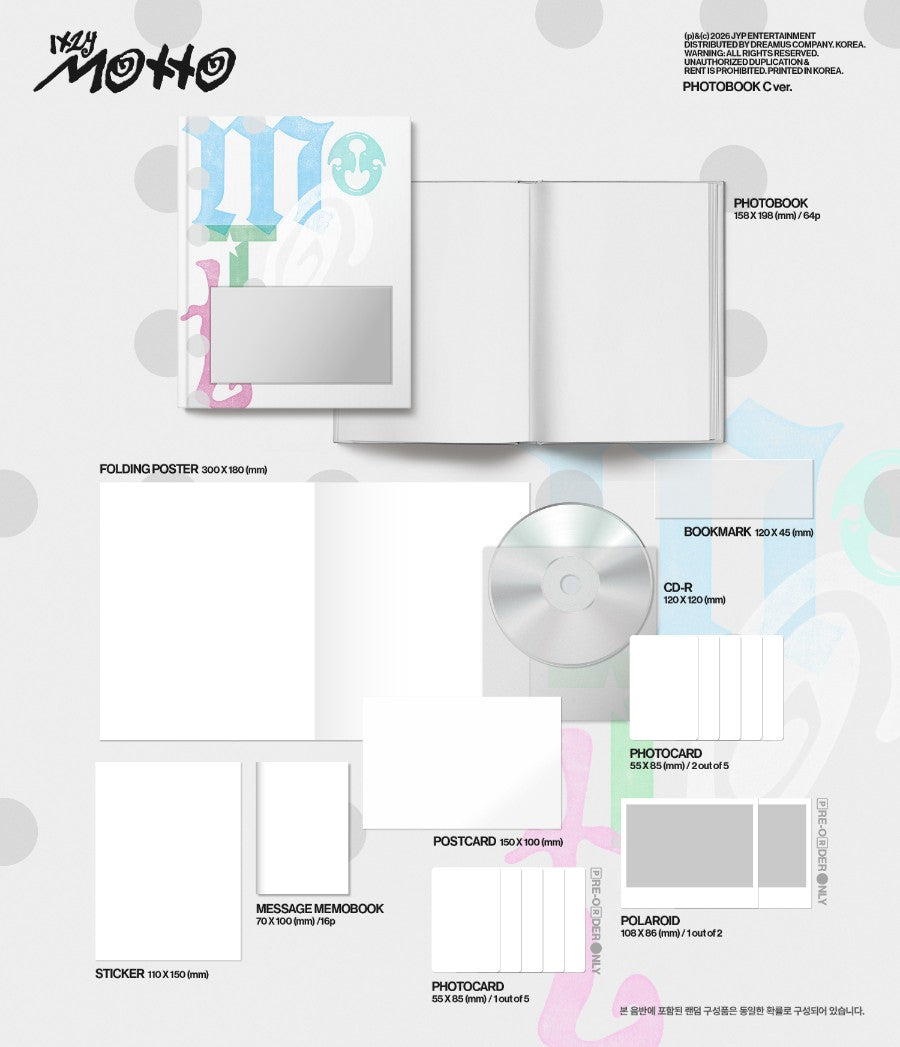 ITZY - MOTTO [FOTOGRĀMATAS VER.]